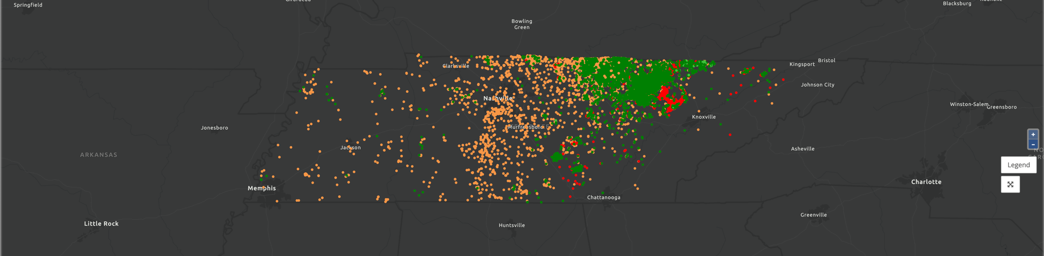 Tennessee Oil & Gas Data